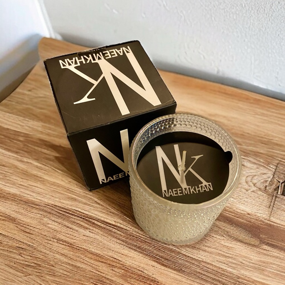 ⚫️ NAEEM KHAN Rose Fragrant Candle of Romance New with Box